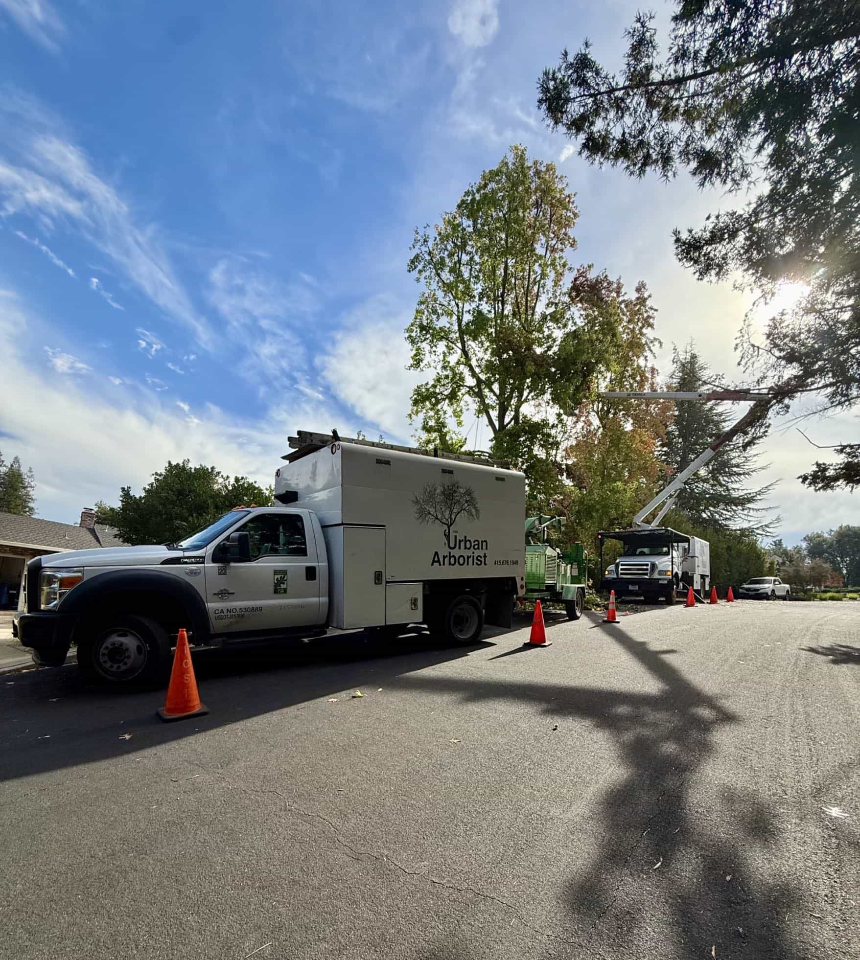 Fleet and bucket with dramatic sky